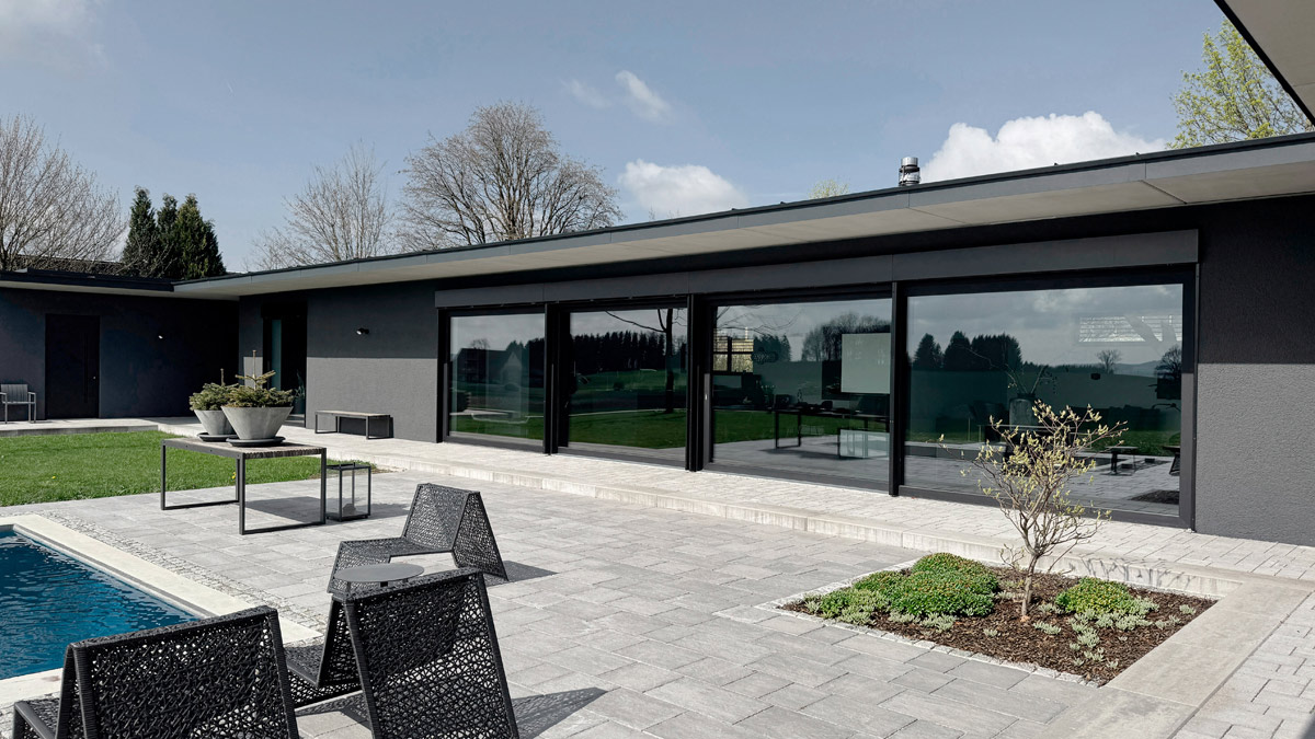 Terrassenplatten Antara Multiformatplatten Strukturiert und Getrommelt