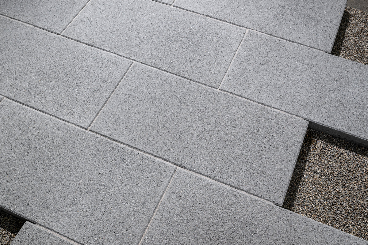 GranPlano Terassenplatten Edelstahlkugelgestrahlt - Terrassenplatten - 1