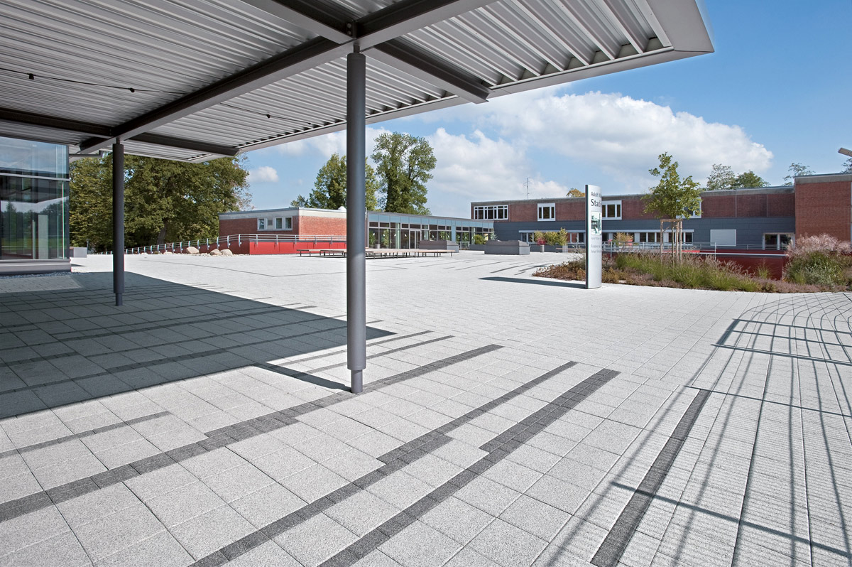 Artstone Edelstahlkugelgestrahlt - Gestaltungspflaster - 1
